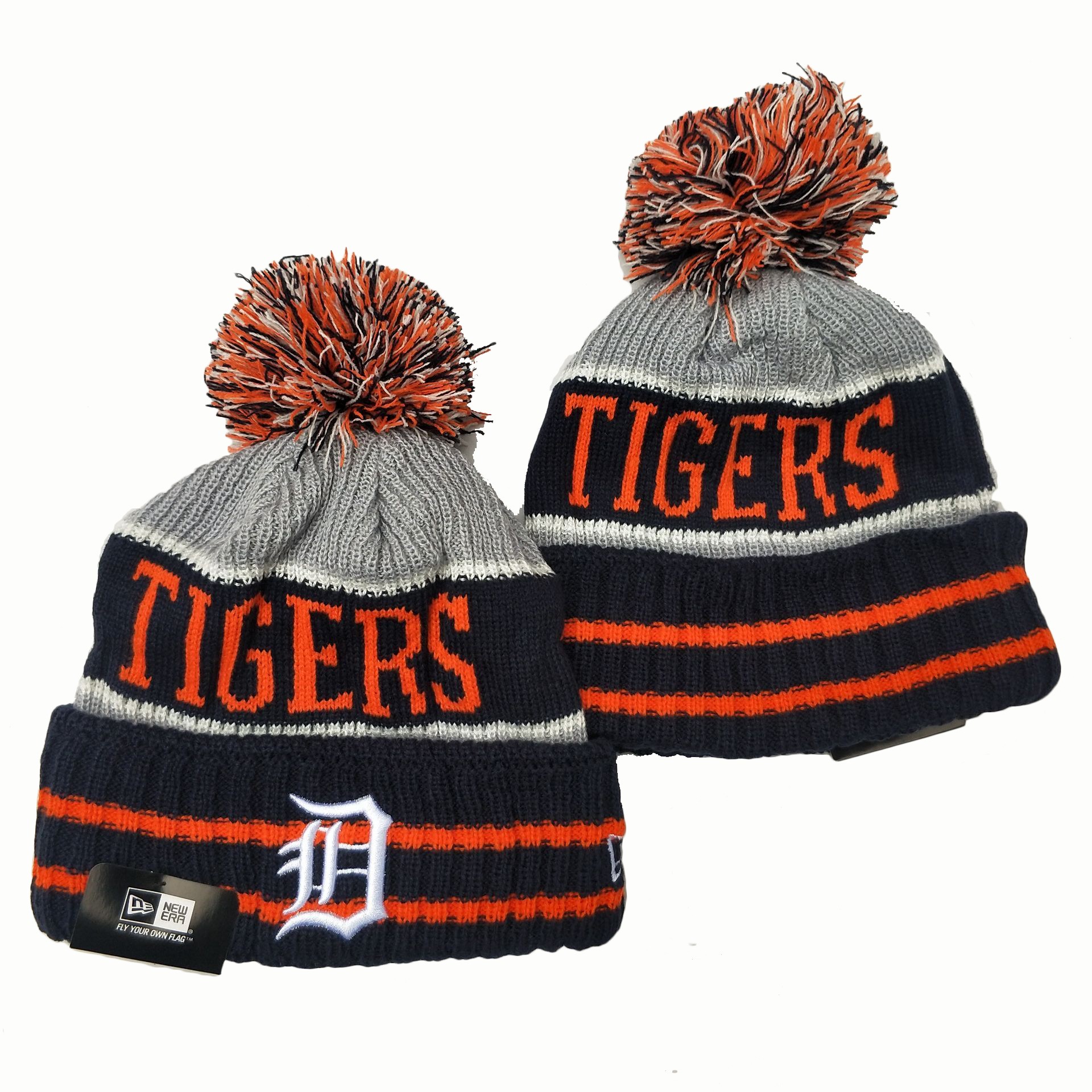 Detroit Tigers Knit Hats 002